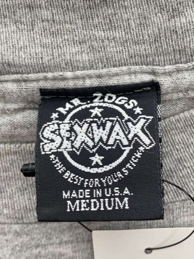 商品画像：sexwax/90s/MADE IN USA/両面プリント/Tシャツ/M/コットン/GRY 3
