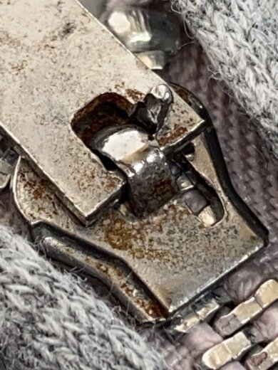 商品画像：70s/ARKANSAS/片爪IDEALジップ/ジップパーカー/グレー/袖ダメージ有// 6