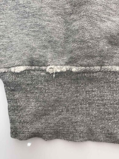 商品画像：50s/前V/バックプリント/N.M.M.I./クルーネックスウェット/コットン/GRY 5