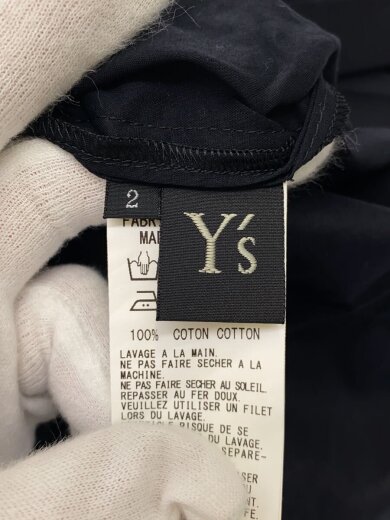 商品画像：21SS/ROLLED UP SLEEVE SHIRT BLOUSE/2/コットン/ブラック/YD-B09-004// 3