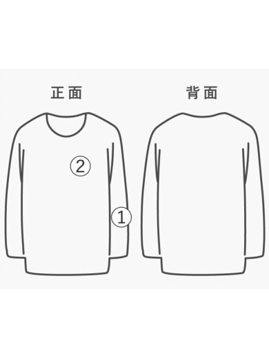 商品画像：50s/ランタグ/クルーネックスウェット/3段プリント/セットインスリーブ/M/コットン/WHT 9