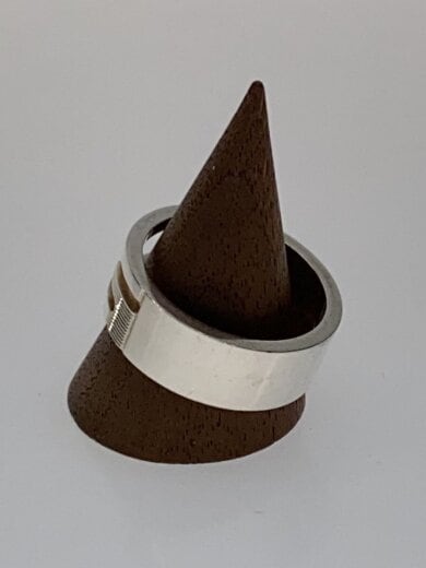 商品画像：カットアウトG/リング/SV925/20号/シルバー/キズ有 2