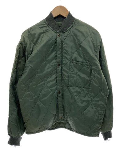 商品画像：60s/CWU-9/P/タグ欠損/キルティングジャケット/SCOVILLジップ/ナイロン/KHK// 1