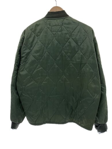 商品画像：60s/CWU-9/P/タグ欠損/キルティングジャケット/SCOVILLジップ/ナイロン/KHK// 2