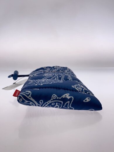 商品画像：22AW/Puffer Neck Pouch/ポリエステル/ブルー/ペイズリー// 4