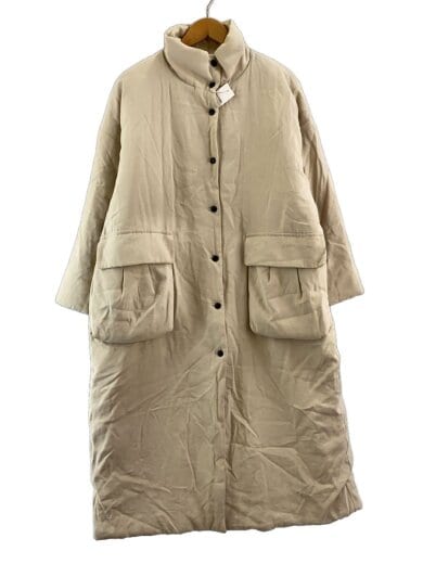 商品画像：ロングパフコート/レーヨン//ベージュ/22A1-PCT002// 1
