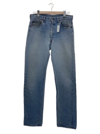 商品画像：80s/1501-0117/RED LINE/赤耳/ボタン裏524/ストレートパンツ/35/デニム/IDG 1