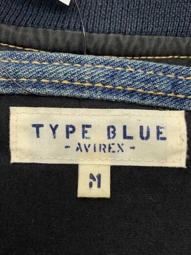 商品画像：TYPE BLUE/TYPE L-2/フライトジャケット/M/デニム/インディゴ/6132107// 3