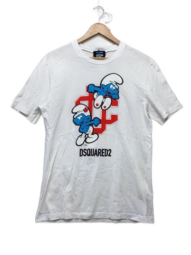 商品画像：23SS/SMURFS REGULAR T-SHIRT/Tシャツ/M/コットン/ホワイト/S78GD0092 1