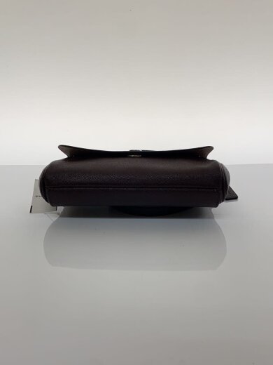 商品画像：アウトラインショルダーバッグ/レザー/BRW/F12106 4