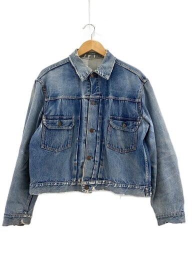 商品画像：50s/VT/507/2nd/XX/革パッチ期/実寸44位/デニム/インディゴ/ハギ付/リペア// 1