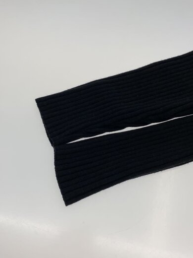 商品画像：24AW/ワンショルアシンメトリーニットワンピース/one/レーヨン/ブラック/SWNO245123 4