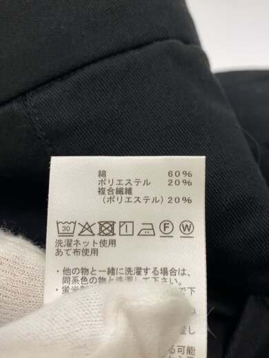 商品画像：COOLMAX CHINO WIDE CROPPED PANTS/32/コットン/ブラック/N25SC137// 5