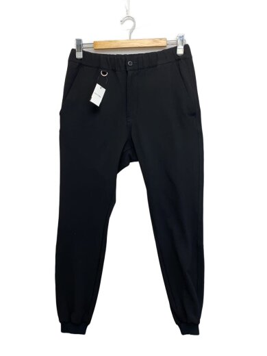 商品画像：MONALUCE SLIM FIT RIBBED PANTS/M/ポリエステル/ブラック/SOPH-232033 1