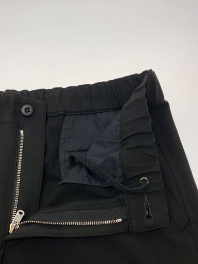 商品画像：MONALUCE SLIM FIT RIBBED PANTS/M/ポリエステル/ブラック/SOPH-232033 3