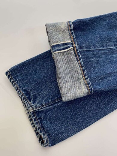 商品画像：70s/VT/501/66前期/実寸W30/デニム/インディゴ/スレ有/ボタン裏6 9
