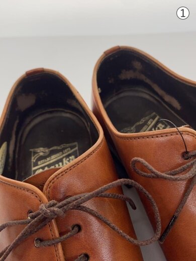 商品画像：ドレスシューズ/25cm/BRW/レザー/609013 7