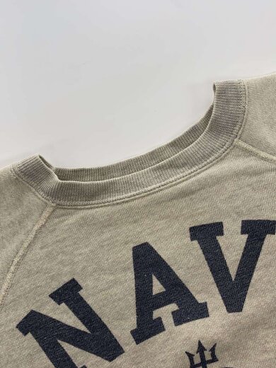 商品画像：60s/NAVY/染み込み/ラグランスウェット/コットン/GRY 5