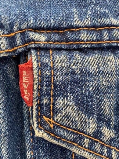 商品画像：60-70s/VT/70505/BIGE/実寸36位/デニム/インディゴ/ダメージ有 5