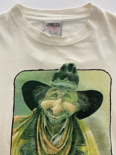 商品画像：90s/MADE IN USA/MIKE SCOVEL/アートTシャツ/L/コットン/WHT// 8