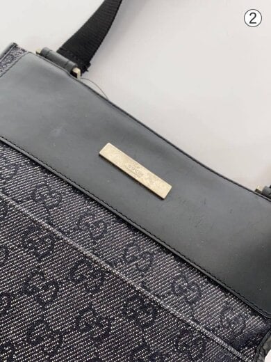商品画像：ショルダーバッグ_GGキャンバス/キャンバス/BLK// 8