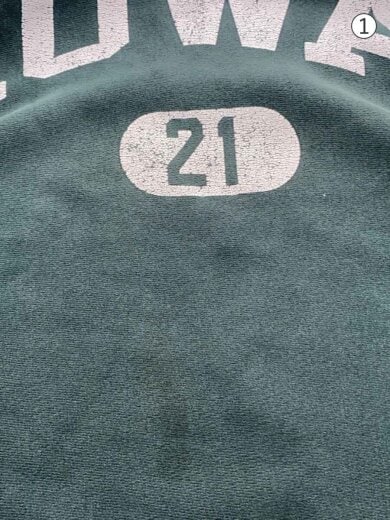 商品画像：90s/MADE IN MEXICO/RW/IOWA/プリント/スウェット/L/コットン/GRN 6