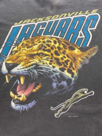 商品画像：90s/MADE IN USA/SALEM SPORTSWEAR/JAGUARS/フェード/プリント/Tシャツ/XL 6
