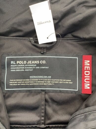 商品画像：マウンテンパーカ/M/ナイロン/BLK/JR-MJ-IS-2137 3