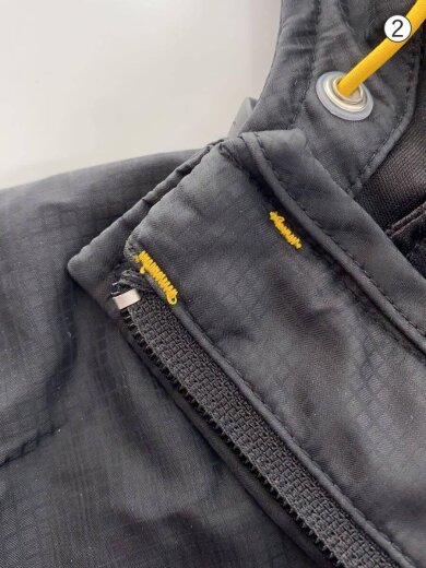 商品画像：マウンテンパーカ/M/ナイロン/BLK/JR-MJ-IS-2137 7