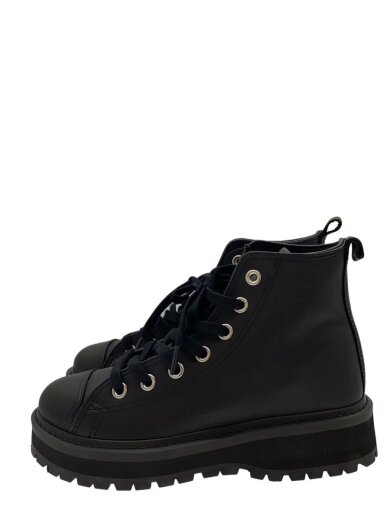 商品画像：LEA ALL STAR LONGLIFE TS HI/23cm/ブラック/レザー/1SD583 1