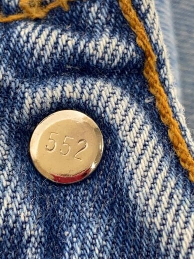 商品画像：90s/501/MADE IN USA/UK/ボタン裏552/ストレートパンツ/30/デニム/IDG 7