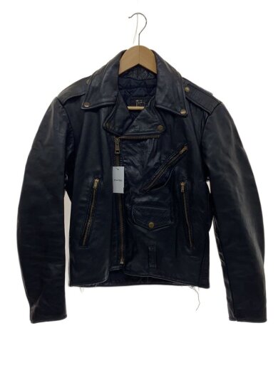 商品画像：Prime parts/ダブルライダースジャケット/MADE IN USA/36/レザー/BLK/ 1
