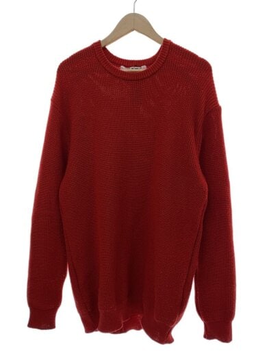 商品画像：24AW/ニット・セーター(厚手)/S/アクリル/レッド/無地/RN-N518/毛玉有// 1