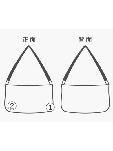 商品画像：ツーショルダーバッグ/ベージュ/汚れ有// 9