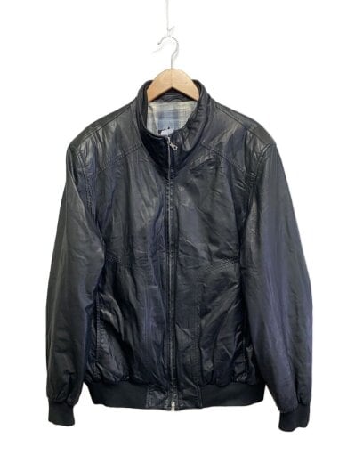 商品画像：CYGIELMAN/MADE IN ITALY/レザージャケット・ブルゾン/52/レザー/ブラック// 1