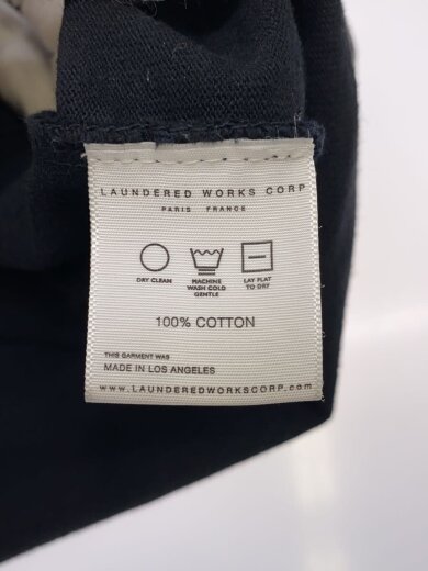 商品画像：LAUNDERED WORKS CORP/THE NEW LUXURY T-SHIR/Tシャツ/M/コットン/BLK// 4