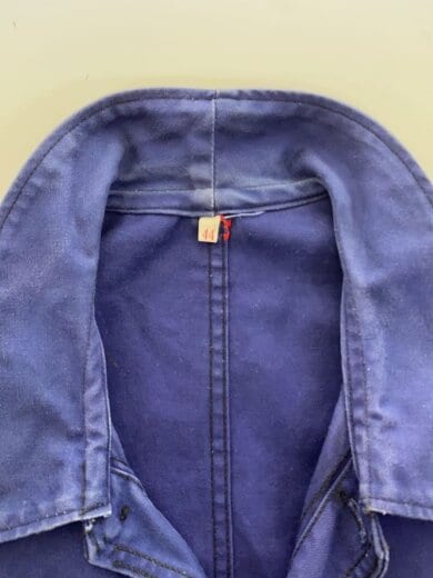 商品画像：60s～70s/MADE IN FRANCE/コットンツイルワークジャケット/44/NVY 8