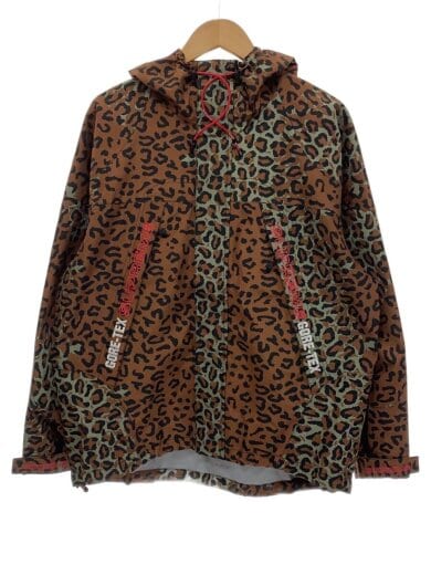 商品画像：19AW/GORE-TEX Taped Seam Jacket/M/ポリエステル/ブラウン/レオパード 1