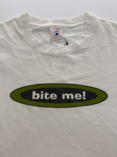 商品画像：90S/biteme!プリントTシャツ/L/コットン/WHT// 7