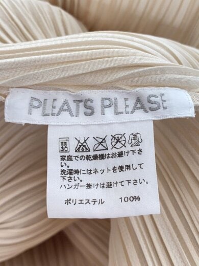 商品画像：ドローコードワンピース/プリーツ/3/ポリエステル/ベージュ/PP81JH207 3