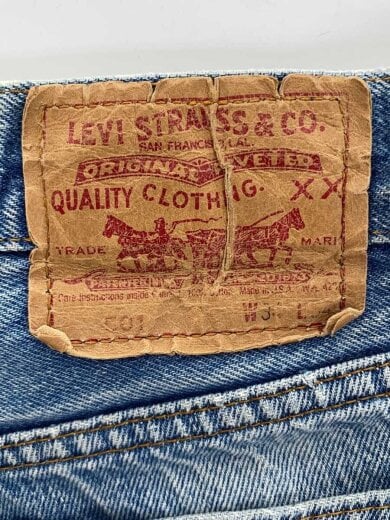 商品画像：90s/501/MADE IN USA/ストレートパンツ/34/デニム/インディゴ/5010115 4