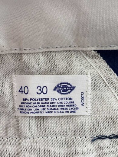 商品画像：80-90s/MADE IN USA/ワークパンツ/TALON/40/ポリエステル/ネイビー// 5