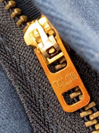 商品画像：80-90s/MADE IN USA/ワークパンツ/TALON/40/ポリエステル/ネイビー// 6