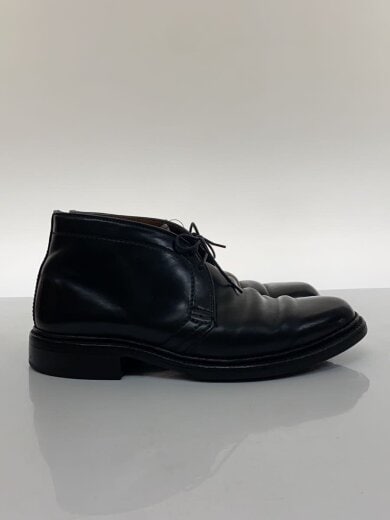 商品画像：チャッカブーツ/US8/BLK/レザー/コードバン/1340/使用感有 2