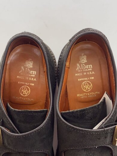 商品画像：×BEAUTY&YOUTH/SINGLE MONK STRAP/オイルドスエード/US6/ブラック// 4
