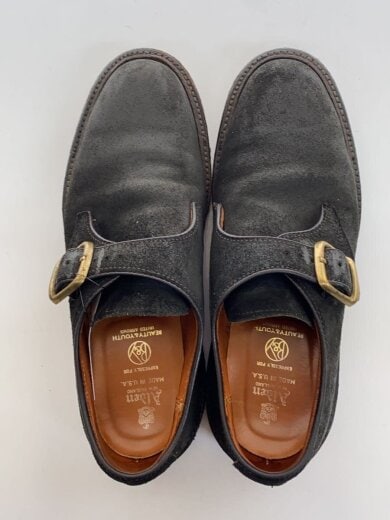 商品画像：×BEAUTY&YOUTH/SINGLE MONK STRAP/オイルドスエード/US6/ブラック// 8