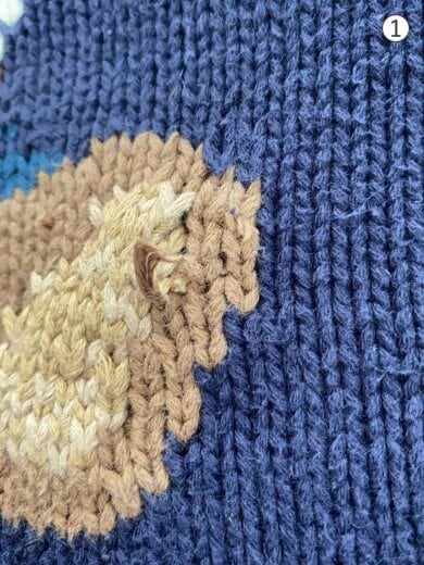 画像：POLO RALPH LAUREN90s/ポロベア/コットンニットセーター/L/コットン/NVY5