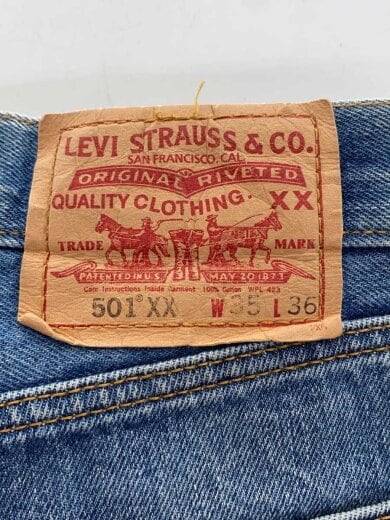 商品画像：00s/501/デニムパンツ/ボタン裏333M/35/インディゴ 4