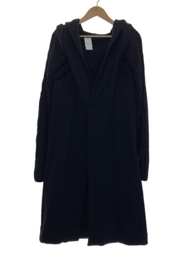 商品画像：20AW/ALANニットスリーブスウェットコート/2/コットン/ブラック/YBK84845 1