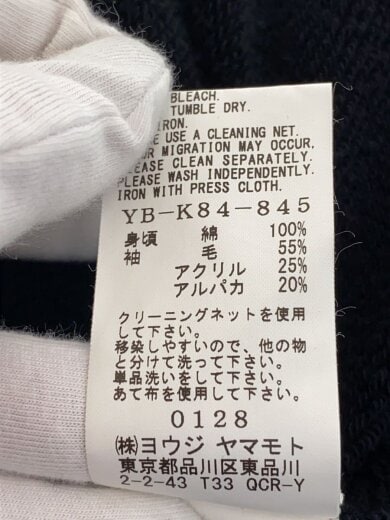 商品画像：20AW/ALANニットスリーブスウェットコート/2/コットン/ブラック/YBK84845 6